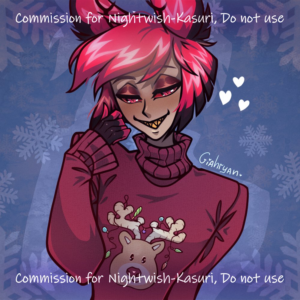 giahryan's tweet photo. finished personal art commission for my dear nightwish-kasuri on FA^w^

Isn't he a cutie?~

#alastor #AlastorHazbinHotel #HazbinHotel https://t.co/HlIx5XWzAm