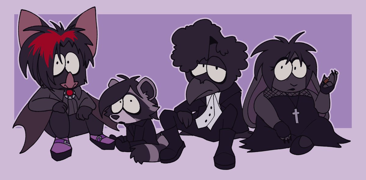 rockin_candies's tweet image. i think a couple of people have mentioned the goths so here they are too