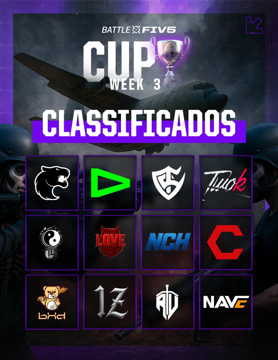battlefivegg's tweet image. 🔥 É JOGO DE GENTE GRANDE! 🔥

@LOUDgg, @FURIA, @TeamSolid_of e muito mais AO VIVO às 17h45! 🏆💣

💬 Já deixa nos comentários a sua torcida!
⏰ E ativa o alarme pra não perder a live!

kick.com/battlefivegg-e…
youtube.com/@battlefivegg
twitch.tv/battlefivegg