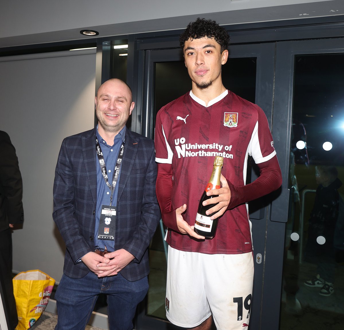 ntfc's tweet image. 🙏Thank you to match sponsors Kingsley Roofing &amp;amp; Solar who named Ethan Wheatley as today's player of the match.

#ShoeArmy 👞