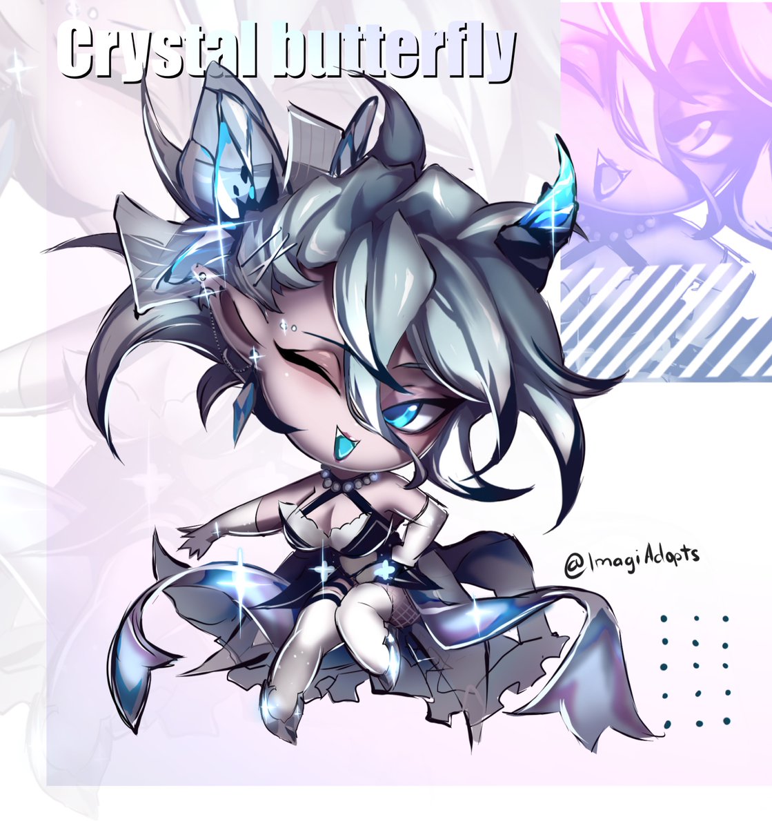 ImagisAdopts's tweet image. +—Adoptable Set Price —^^

🦋Butterfly and 💙Dragon

⭐️Price:$150 (each)
Commercial Use

~Buy in dm!~

*Paypal
*No Rules
*No Refund
*No Resell

#adoptables #adoptable #adopts #oc #Vtuber #VtuberEN