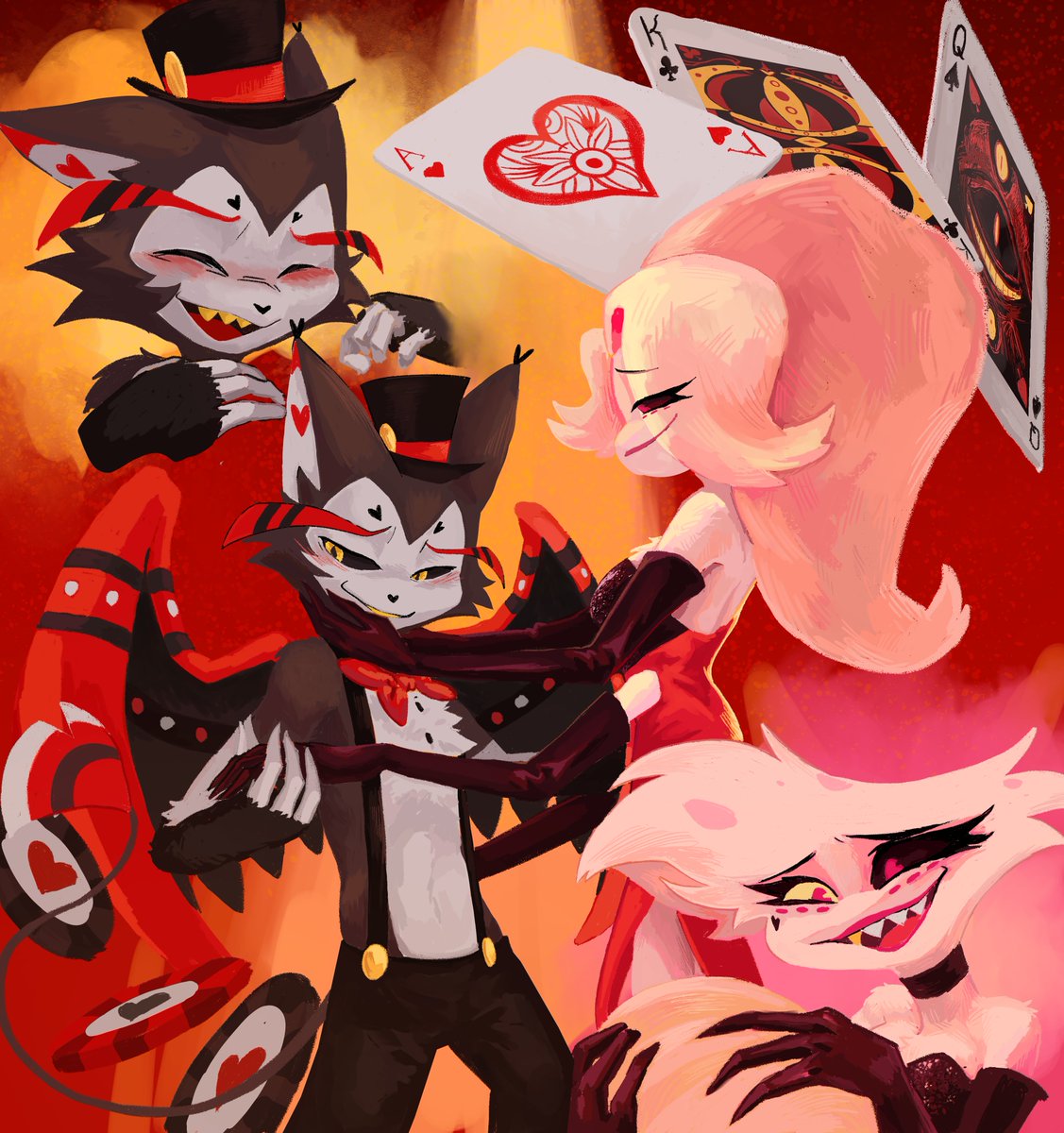 can someone end their losing streak ty
#huskerdust #HazbinHotel #hazbinhotelseason2