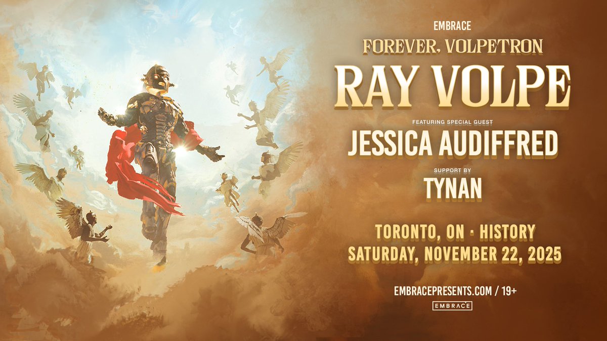 TONIGHT: Ray Volpe takes over a sold-out History with non-stop bass and a night of pure energy! 🔊
Set times below:
8:00PM – Doors
8:30PM - Toxic
9:30PM - Tynan
10:30PM - Jessica Audiffred
11:35PM - Ray Volpe
*all set times are subject to change