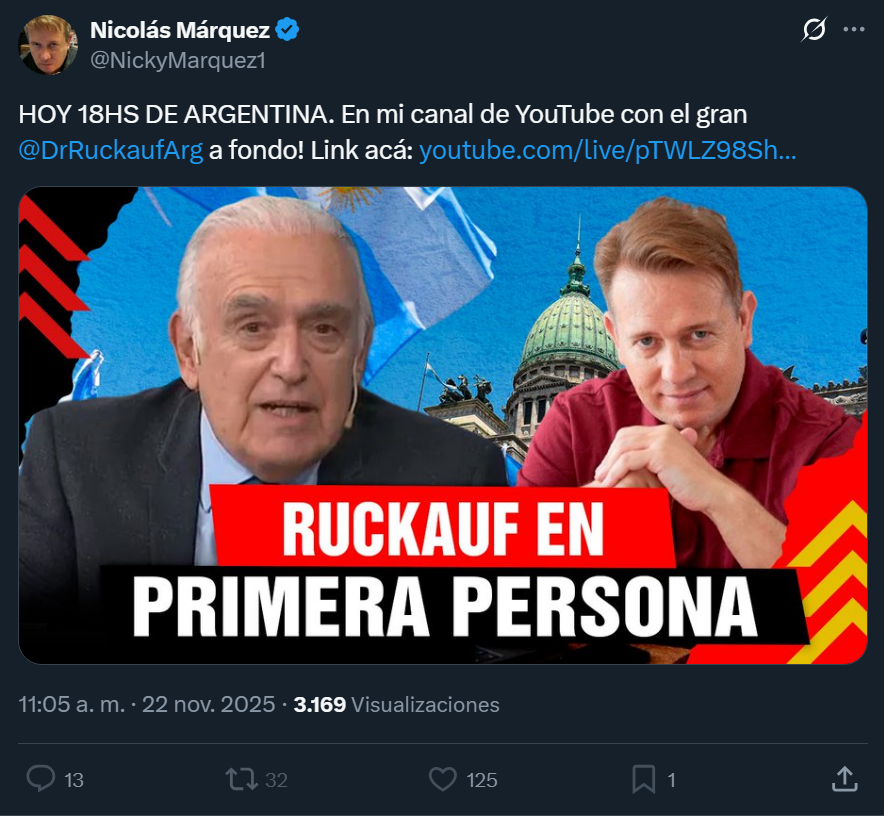 El "nuevo" ídolo del mileísmo es el ex-gobernador peroncho de Buenos Aires, que salió corriendo cuando se le complicó la gestión.

Es el mismo que entregaba zapatillas con su firma a cambio de que lo votaran y que, además, fue ministro de Isabelita. Literalmente vive de la