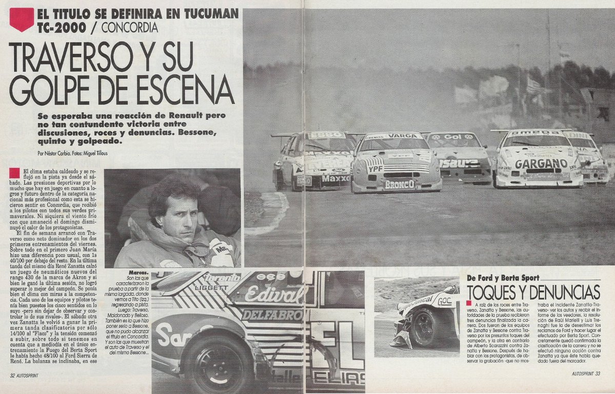 PatoG82's tweet image. Nota de revista Autosprint 🔗 drive.google.com/file/d/1EUg_Fw…

#RevistaAutosprint #FlacoTraverso #TitoBessone #SilvioOltra #TC2000 #LuisBelloso #YoyoMaldonado #AutodromodeConcordia #ReneZanatta