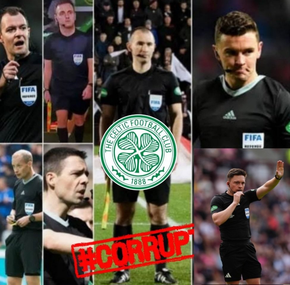All eyes on the <a href="/CelticFC/">Celtic Football Club</a> <a href="/ScottishFA/">Scottish FA</a> #cabal tonight in Paisley  -  referee Kevin Clancy handed the whistle with David Roome and Ross Nelson &amp; Matthew MacDermid is on VAR with Sean Carr assisting. Always the same #cabal chosen.