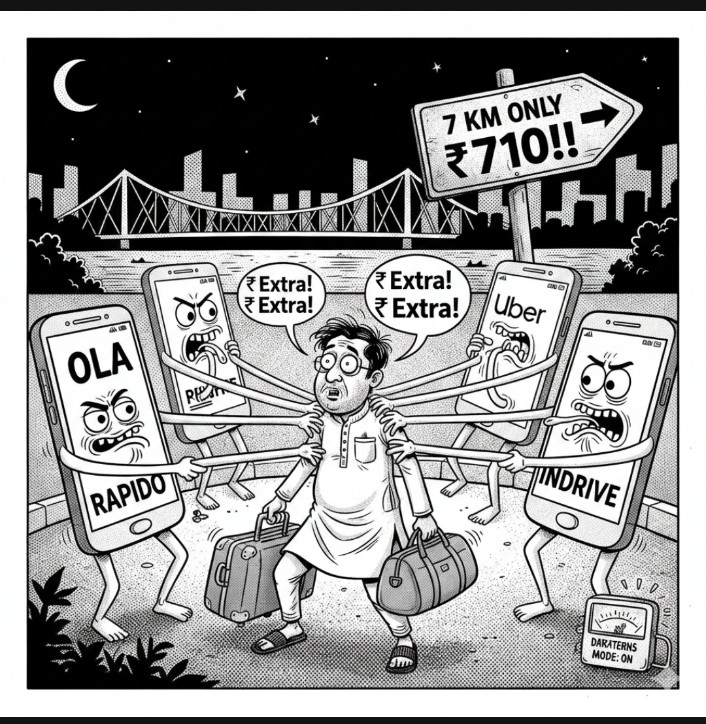 ghoshk52's tweet image. .... @TV9Bharatvarsh आखिर &apos;Dark Patterns&apos; के जरिए यह डिजिटल डकैती कब तक चलेगी? उपभोक्ता कब तक ठगा जाएगा?
#CabAggregators #ConsumerRights #DarkPatterns #Ola #Uber #Kolkata #JagoGrahakJago”