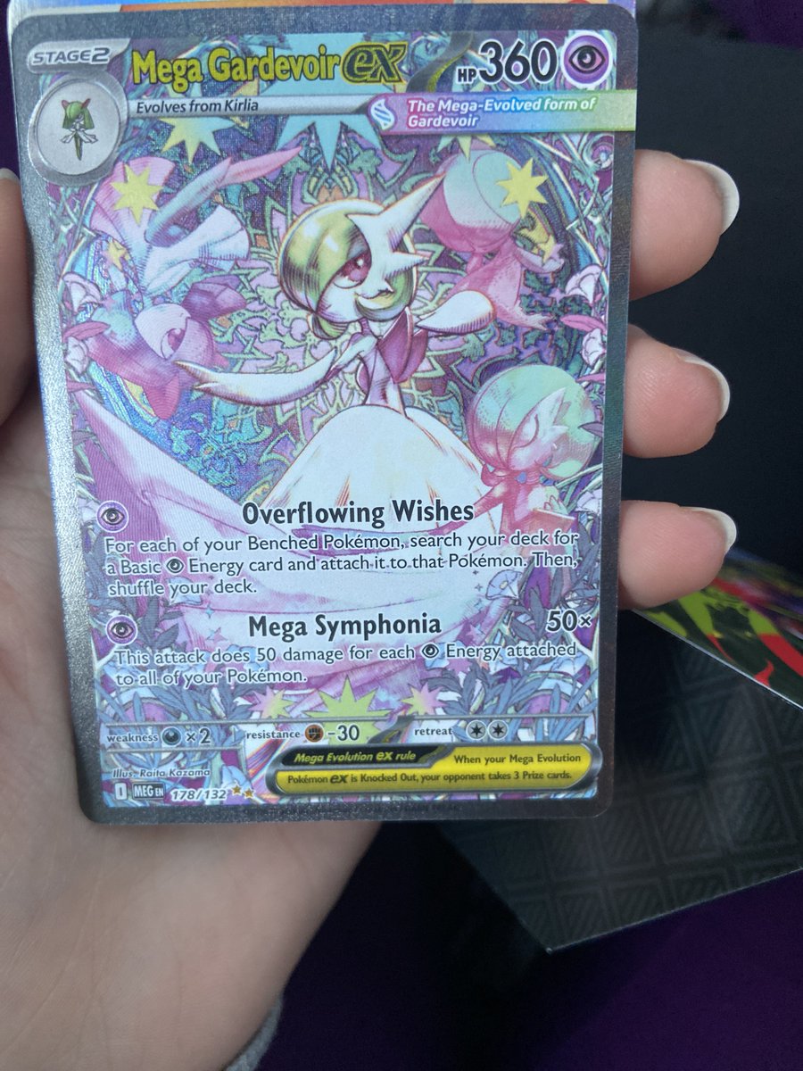 guess who pulled the mega gardevoir ex

my best pokémon pull yet :3
