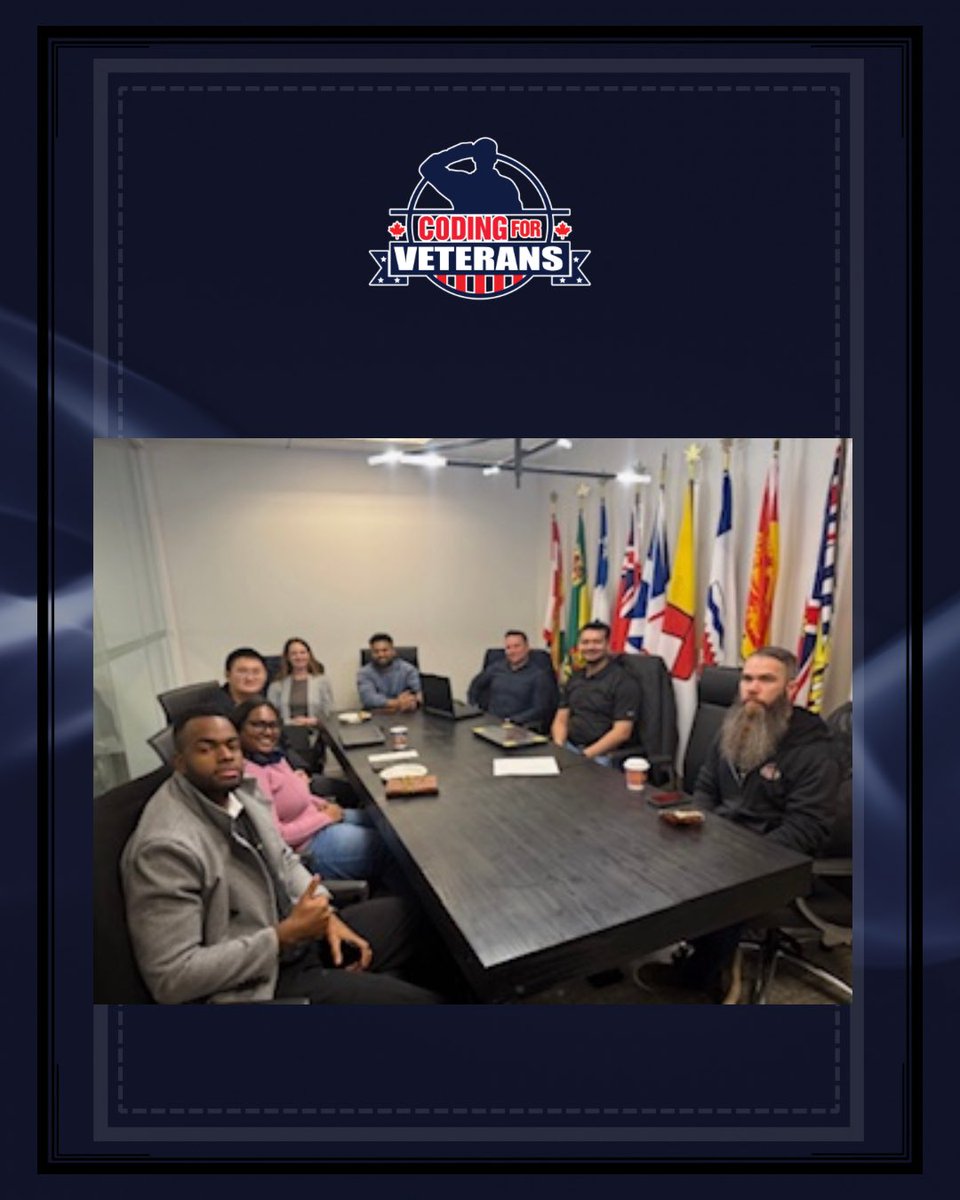 Coding4Veterans's tweet image. Coffee in hand, code on screen. Today’s Coffee &amp;amp; Code meetup brought our students together for a focused, energizing in-person session.