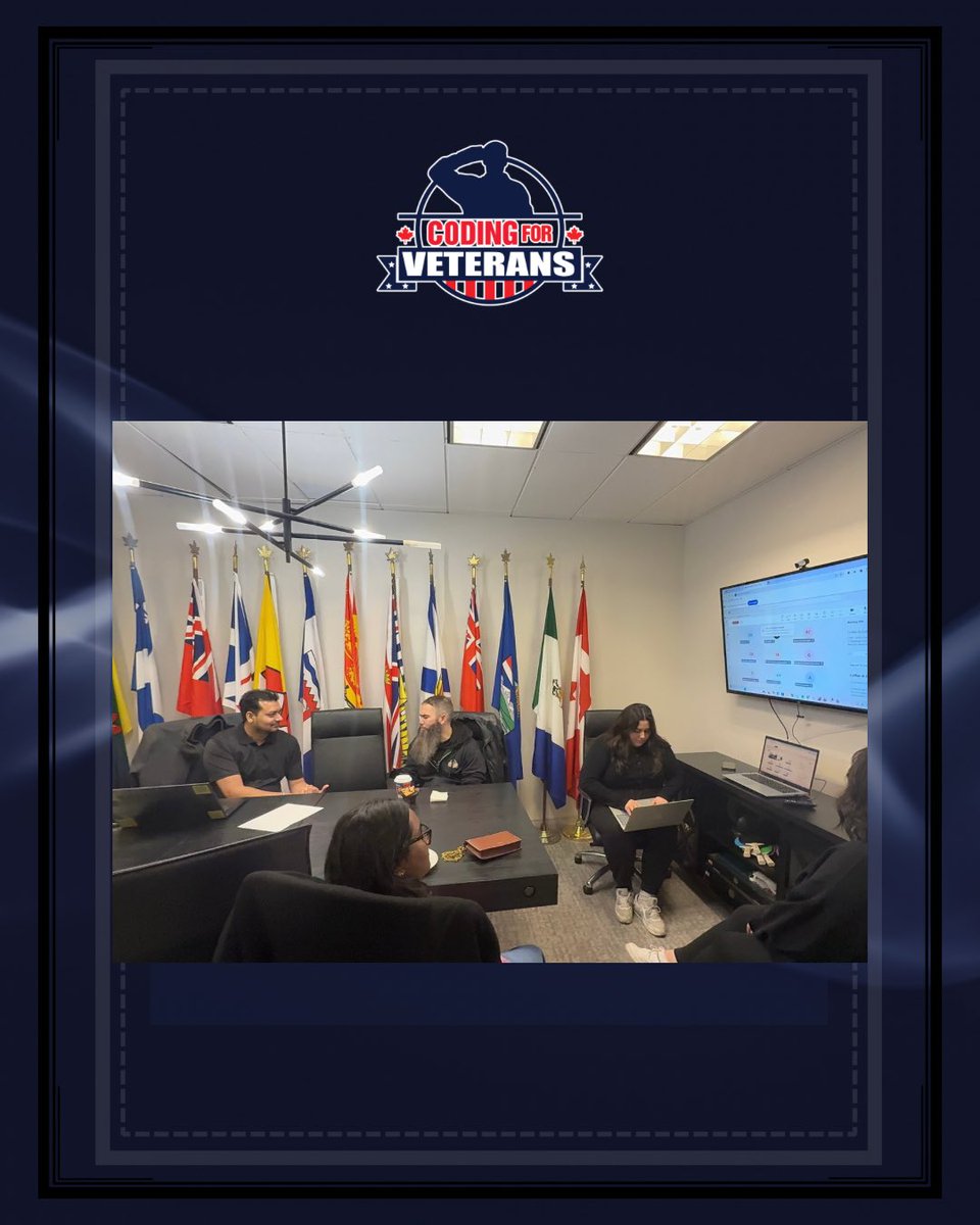 Coding4Veterans's tweet image. Coffee in hand, code on screen. Today’s Coffee &amp;amp; Code meetup brought our students together for a focused, energizing in-person session.