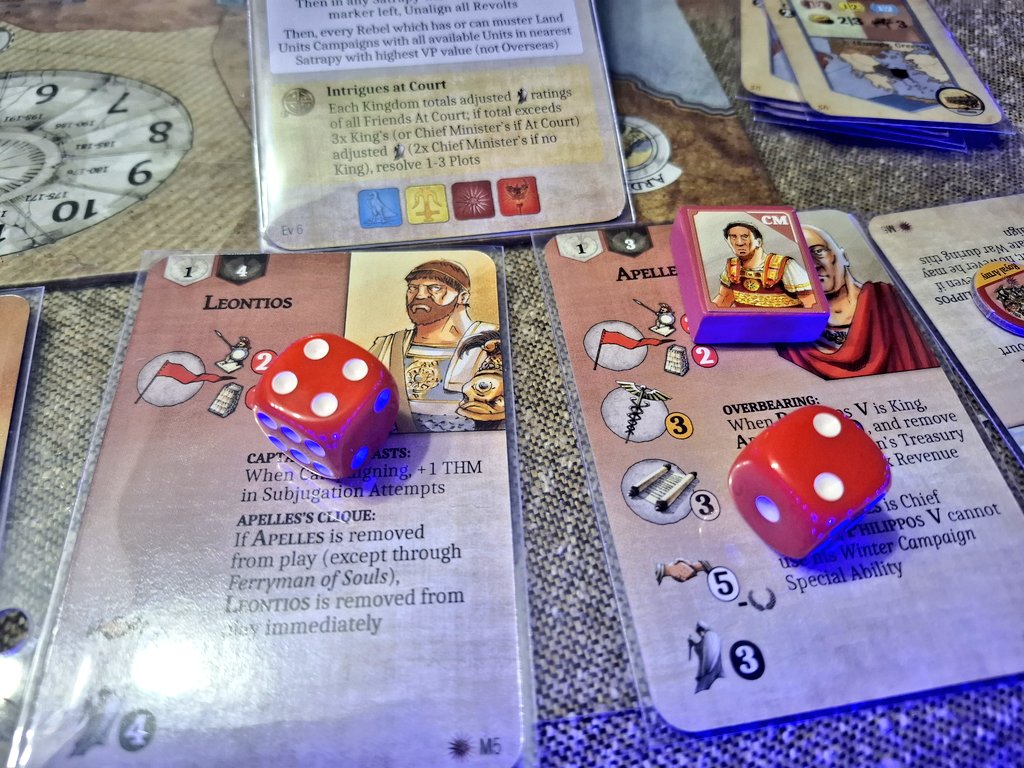 SanchoMateos's tweet image. Adentrándonos en este interesante y muy narrativo #Hubris ...tres Reinos Sucesores pugnando entre ellos y  una amenaza en el Oeste que lo asimilará todo... @gmtgames