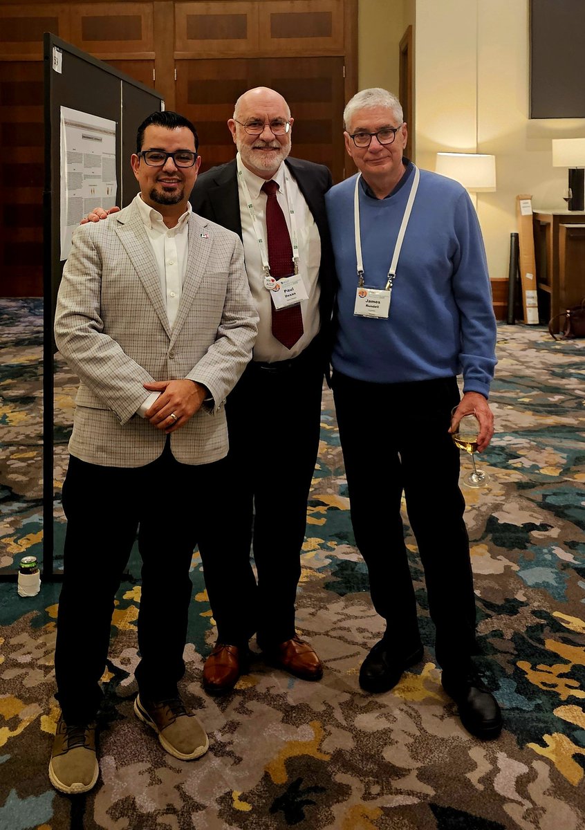With the President and the Former President of the Academy of Consultation-Liaison Psychiatry

It was a great Congress! 
Congrats! 
See u in San Diego #2026
#clpsychiatry 
<a href="/CL_Psychiatry/">C-L Psychiatry</a>