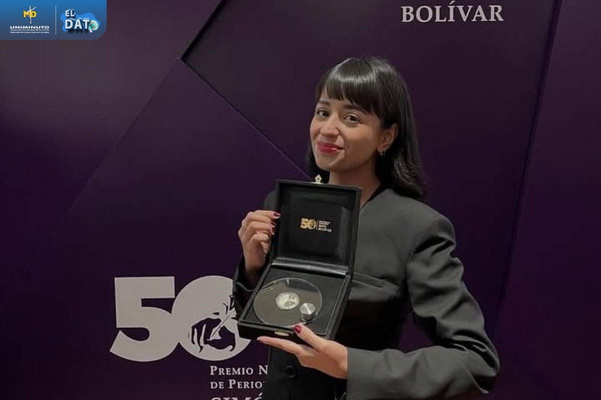RectorUNIMINUTO's tweet image. Cordial saludo compartimos uno de dos premios Simon Bolívar alcanzados este 2025 por graduados UNIMINUTO.