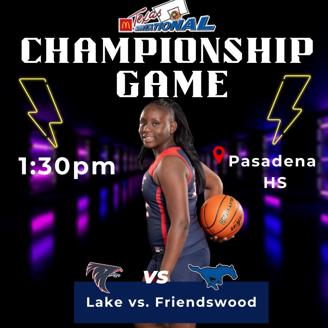 lakegirlsbball's tweet image. Your Lady Falcons got the win this morning against a solid Klein Oak team! Now they take on Friendswood at 1:30pm for the Silver Bracket Championship! Let’s go Lake!!! #RaiseTheBar
