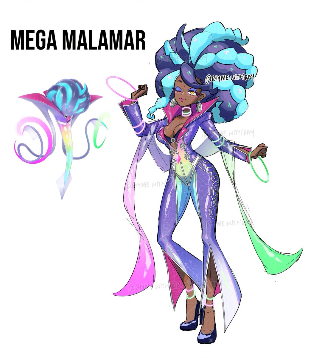 RhymeWithRay's tweet image. Artist show your most popular work!

Got a ton of love for our friend Malamar so I&apos;ll show her again!! 🥹🫶💚 💜