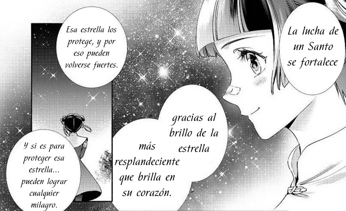 Grial_2000's tweet image. 2. También fue ella quien inspiró a Shunrei a ser la estrella más brillante en el corazón de Shiryū. Gracias a eso, Shunrei veló continuamente por él, siendo además una de las razones por las que arriesgó su vida por el santo.