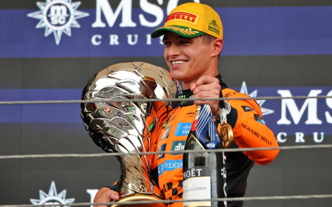 F1BigData's tweet image. Lando Norris has converted 6 of the last 7 pole positions into wins. He only failed at Spa, where he finished in P2