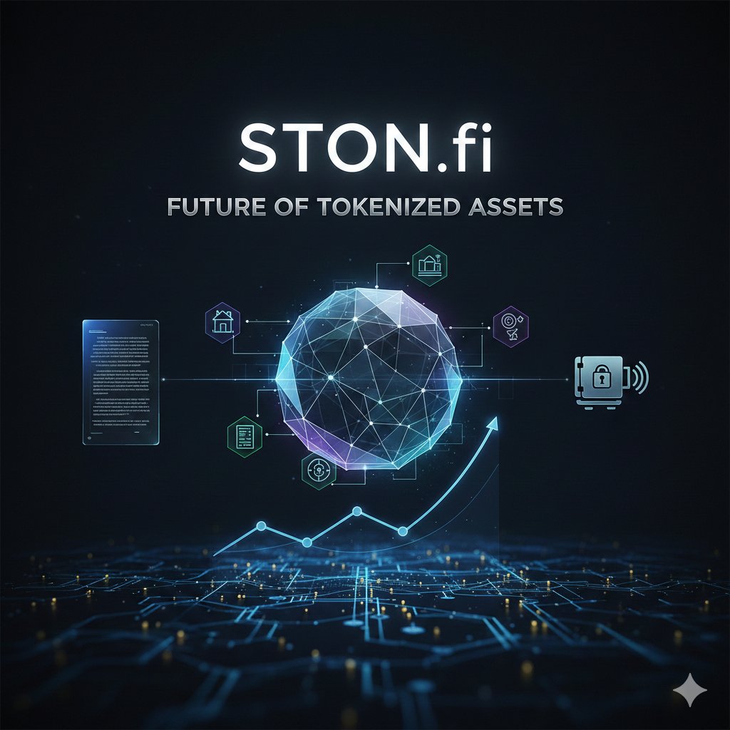 OTF_Waziri's tweet image. Future of tokenized assets on STON.fi: A Thread 👇👇👇👇
#STON. Fi by @ston_fi