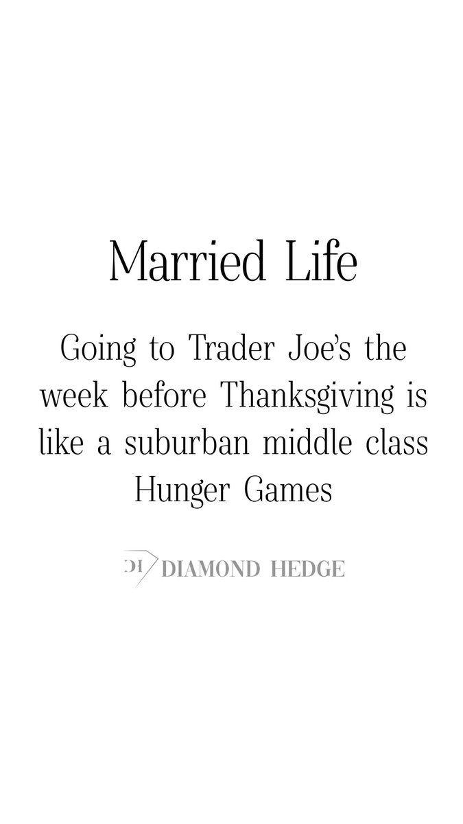 DiamondHedge's tweet image. So true. #Thanksgiving #traderjoe #funny #diamondhedge
DiamondHedge.com