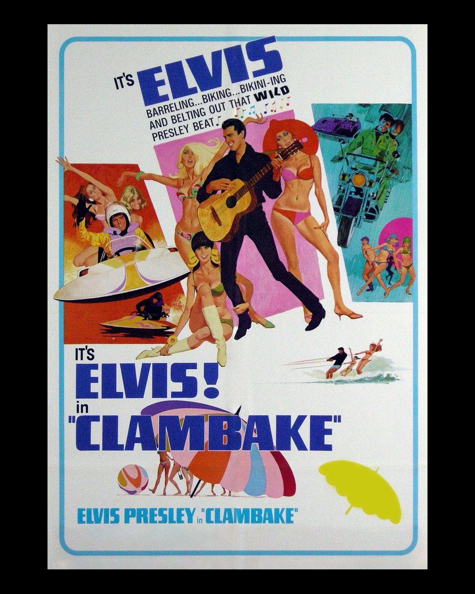 ElvisPresley's tweet image. Today we celebrate the anniversaries of the release of the films “Blue Hawaii” and “Clambake” 🎬!

#ElvisPresley #Icon #Star #Film #Clambake #BlueHawaii