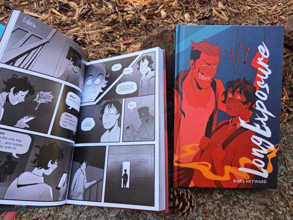 marsoids's tweet image. A nerd and bully become partners on a science project, encounter a mysterious site in the woods, and wake with strange powers. Together they navigate the weight of their abilities, and their growing feelings for each other.

 marsoid.net/shop