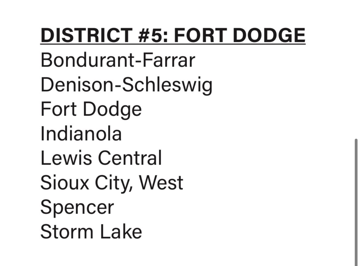 February location for districts is set. #GoBigGreen