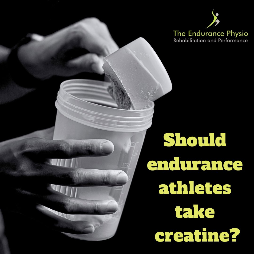 theEndurancePT's tweet image. Creatine is one of the most proven and accepted supplements in sport…

But for endurance athletes?
The story is very different.

Here’s the truth 👇

1️⃣ Does creatine boost endurance performance?
Short answer: Not really.

Meta-analyses in trained endurance athletes show No…