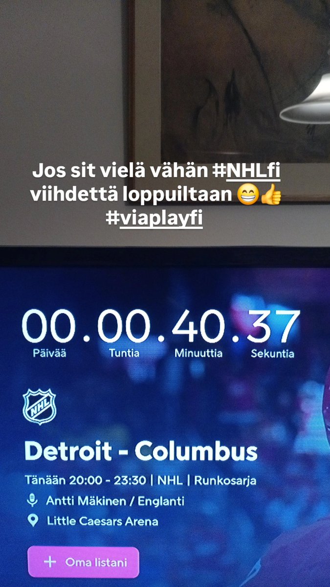 BluesMechalo89's tweet photo. Valmiina ollaan @makinenantti 😁👍 #LGRW #NHLfi #viaplayfi https://t.co/bmRfiK4lcF