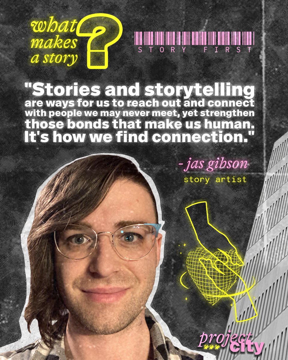 A beautiful truth from Jas Gibson: storytelling is how we reach out, connect, and remember what makes us human.

#WhatMakesAStory #ProjectCity #Animation