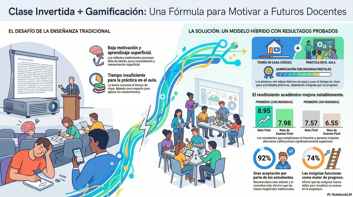 Improving Motivation in Future Teachers: Flipped Classroom and Gamification Using Digital Badges
Oriol Borras-Gene, <a href="/rmontesdiez/">Raquel Montes Diez</a> 

Journal of Information Technology Education 
<a href="/InformingSci/">Informing Science</a> 

doi.org/10.28945/5634