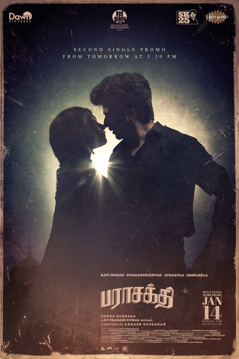 ManojMaddyMM's tweet image. Pure Magic Incoming from @gvprakash 🤌🏻♥️🥹

Divine Stuff ✨💯

#Parasakthi