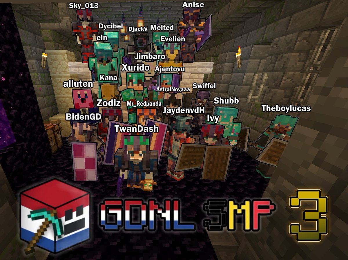 Yet another amazing GDNL SMP, with new players and even more people. Can’t wait for the next one!