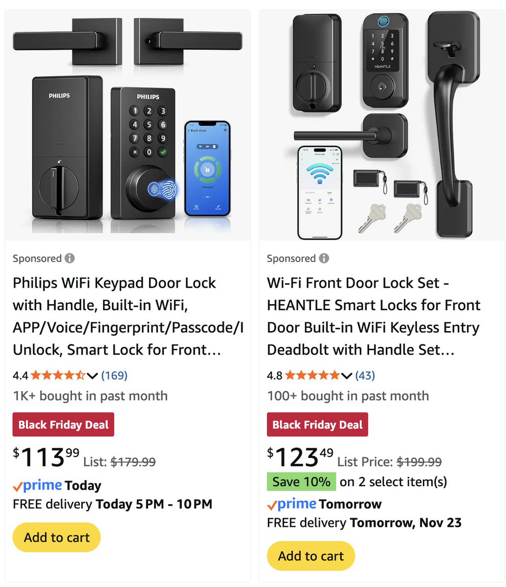 johnloeber's tweet image. A small but noteworthy canary in the coalmine for tech is that on Amazon, the dropshipped-from-China, no-name brands are now frequently better-reviewed than their Western counterparts, even at comparable price points.