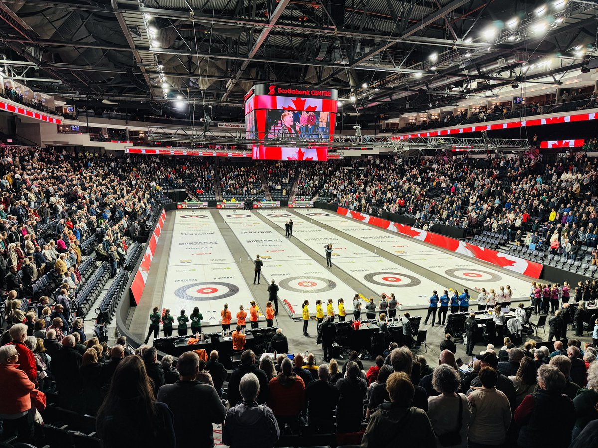 OLYMPIC CURLING 🥌 TRIALS BEGIN

Good afternoon curling fans across Canada and around the world. The Olympic curling trials in Halifax start now. Massive crowd here to begin. 

ROLLLLLL CALLLLLL — where are you watching from today?