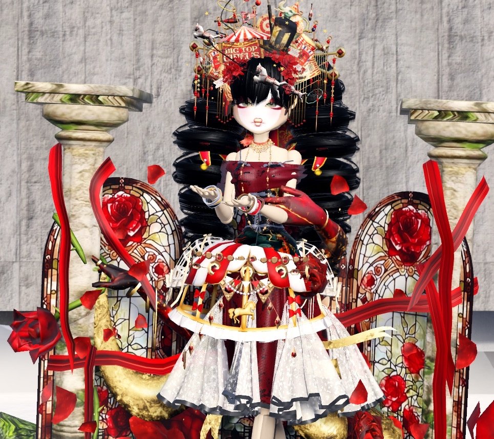 My favourite of the designs! It makes me think of a circus in rome!