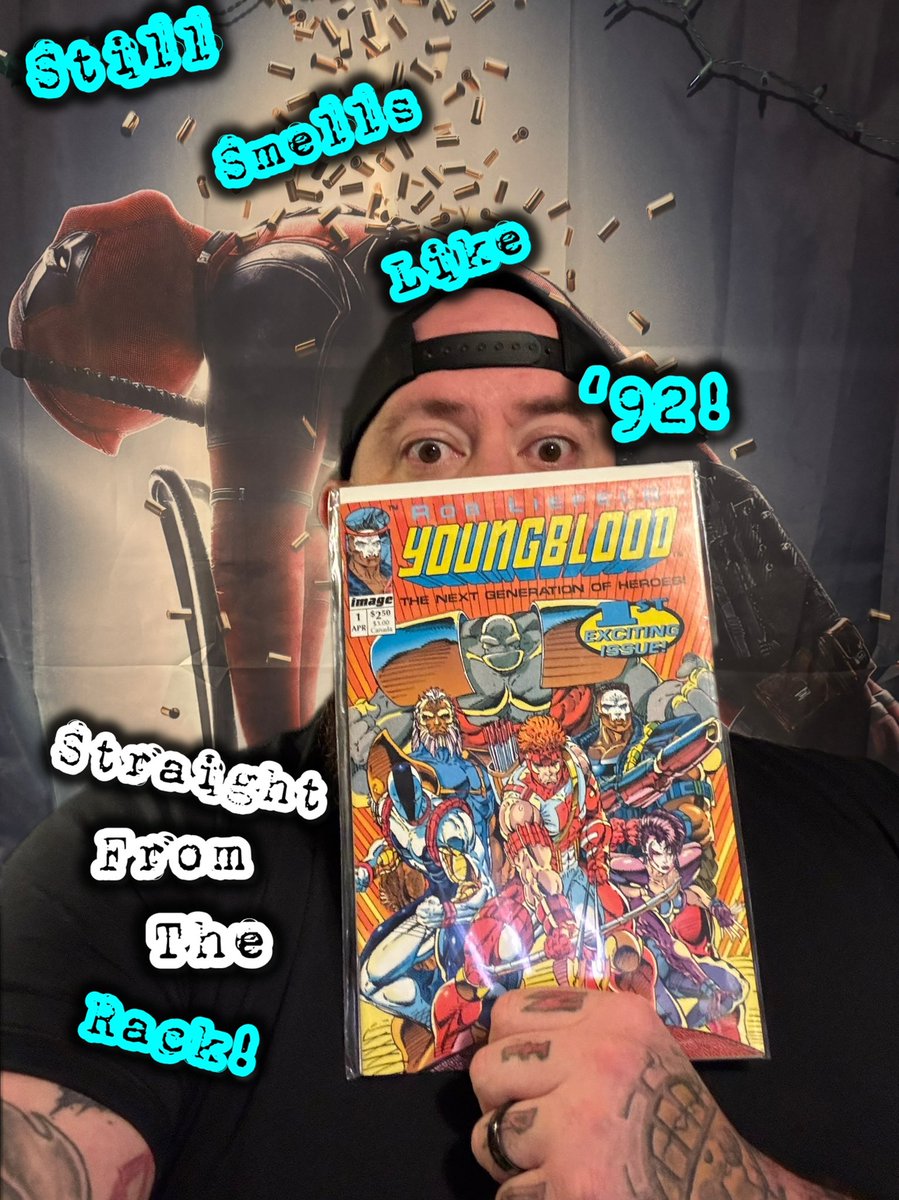 TCOEntertainmnt's tweet image. Yo! @robertliefeld Straight from the rack…All the way back in 92!! @ImageComics And you know what still smells like 92! #robliefeld #imagecomics #image #comicbook #comicbooks #youngblood #badrock #90s #goldenapple #throwback