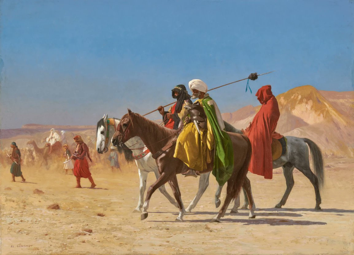 aotach0's tweet photo. ❝The Arab Shaykhs. The role of the Arab tribes in the Maghrib after the 11th century is well-known. ʿAbd al-Muʾmin integrated them into the Almohad army. He used them first to affirm his power versus the Almohad shaykhs, then on a regular basis in the larger military expeditions within the Empire. In 579/1184, 40,000 Arab horsemen fought alongside Abū Yaʿqūb Yūsuf in the expedition to Santarém.
 
They formed the most important contingents in the Almohad army in Ifrīqiya, al-Andalus, and the provinces. There were 5,000 Arab horsemen in al-Andalus in al-Marrākushī’s time; under al-Rashīd, the Khulṭ Arabs alone counted for 12,000 horsemen, plus foot soldiers.❞