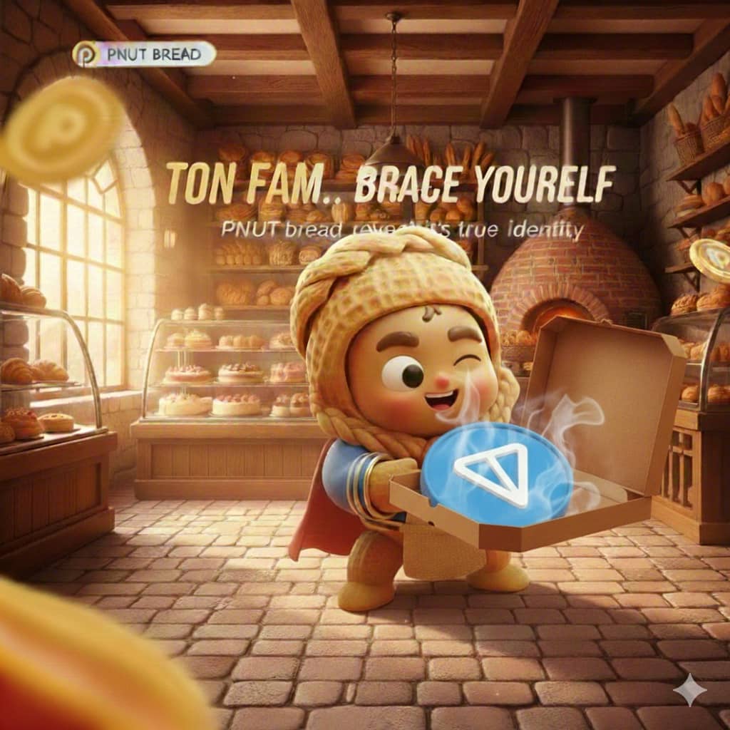 PNUT_BREAD's tweet photo. TON💎 fam… Baby Pnut Bread is awake 🔥🥪
The reveal is done. The aroma is spreading.
Next stop: LAUNCH.
Get ready the rise begins soon.
PNUT BREAD spreading wealth slice by slice 🍕 🍰
#ton #pnutbread #beyondmatrixuniverse https://t.co/VqPCRRtb8a