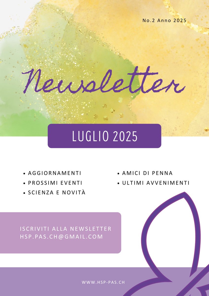 La sensibilità è un dono da coltivare.
Iscriviti alla nostra Newsletter e scopri riflessioni, scienza accessibile ed esempi di vita sensibile.
👉 Link in bio: Menu → Newsletter

#AltaSensibilità #HSP #Svizzera #PersoneAltamenteSensibili #Gentilezza #Amici  #Consapevolezza