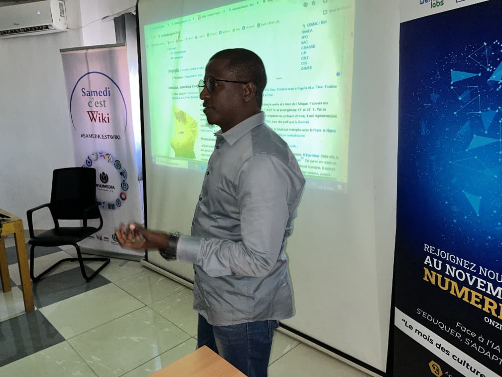 Wikimedia Tchad tweet media