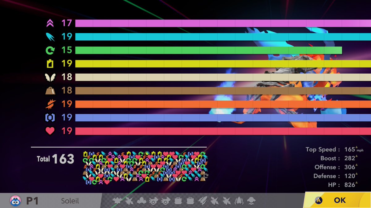 🚨Kirby Air Riders spoilers 🚨but holy fuck what do you mean I got this stat total on *this machine*