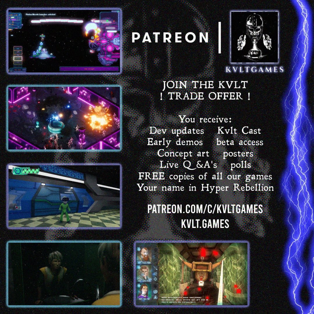 gr8_rebellion's tweet image. So, not gonna mince words - the whole Nintendo situation of having our game pulled close to release puts us in a pretty bad situation and creates very real financial issues for us. 
You can support us on our Patreon (link in comment below) and get exclusive insights in the…