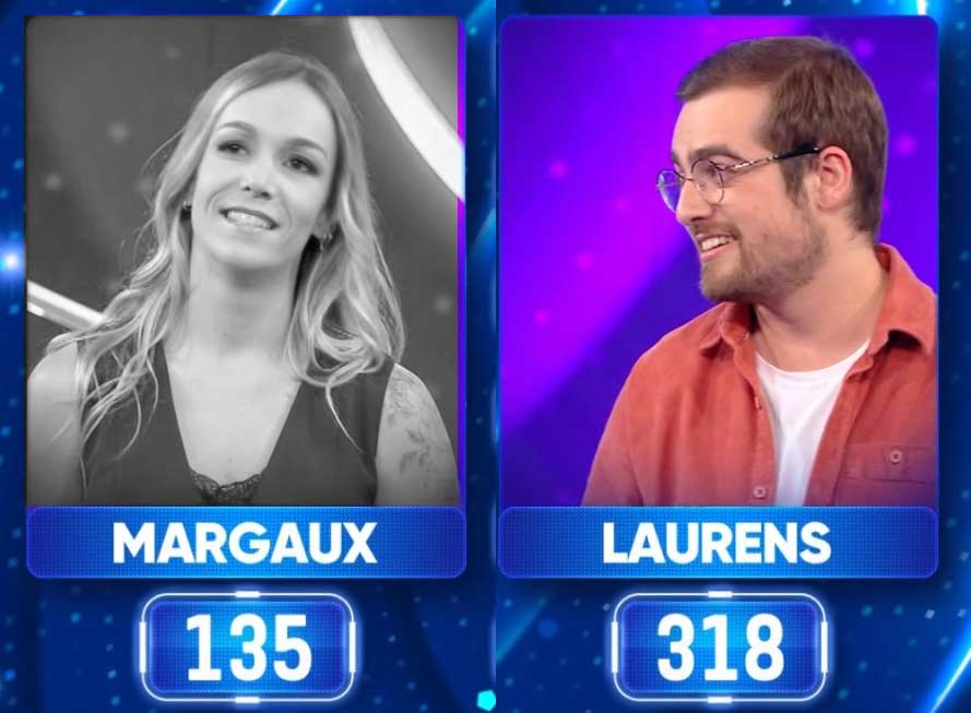 titi1960's tweet photo. #Fin du #MatchAller de la 1/2 finales de #Noplp de @nagui du samedi 22/11/25 #Margaux VS #Laurens
C'est #Laurens qui gagne le #MatchAller avec 81 000 € dans sa cagnotte et une belle avance.
Maintenant le #MatchAller #Jennifer VS #Arsène https://t.co/6Z4PGm6kIv