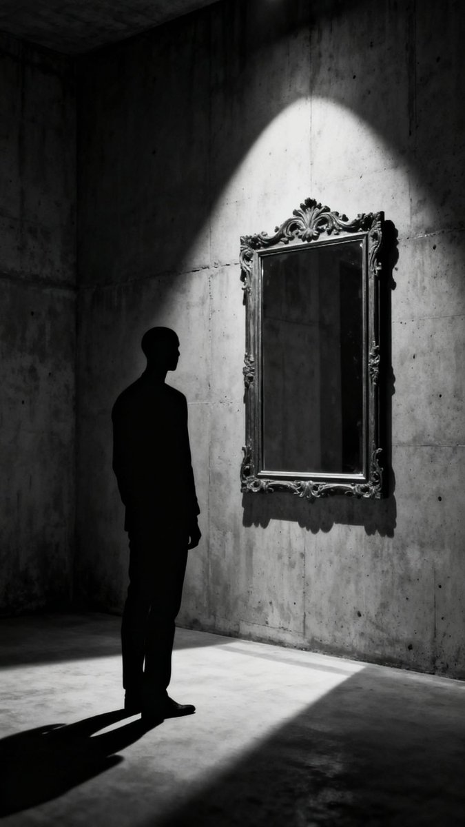 DigitalFineArt_'s tweet photo. A mirror of a wall https://t.co/qYq8S0Z9Sl