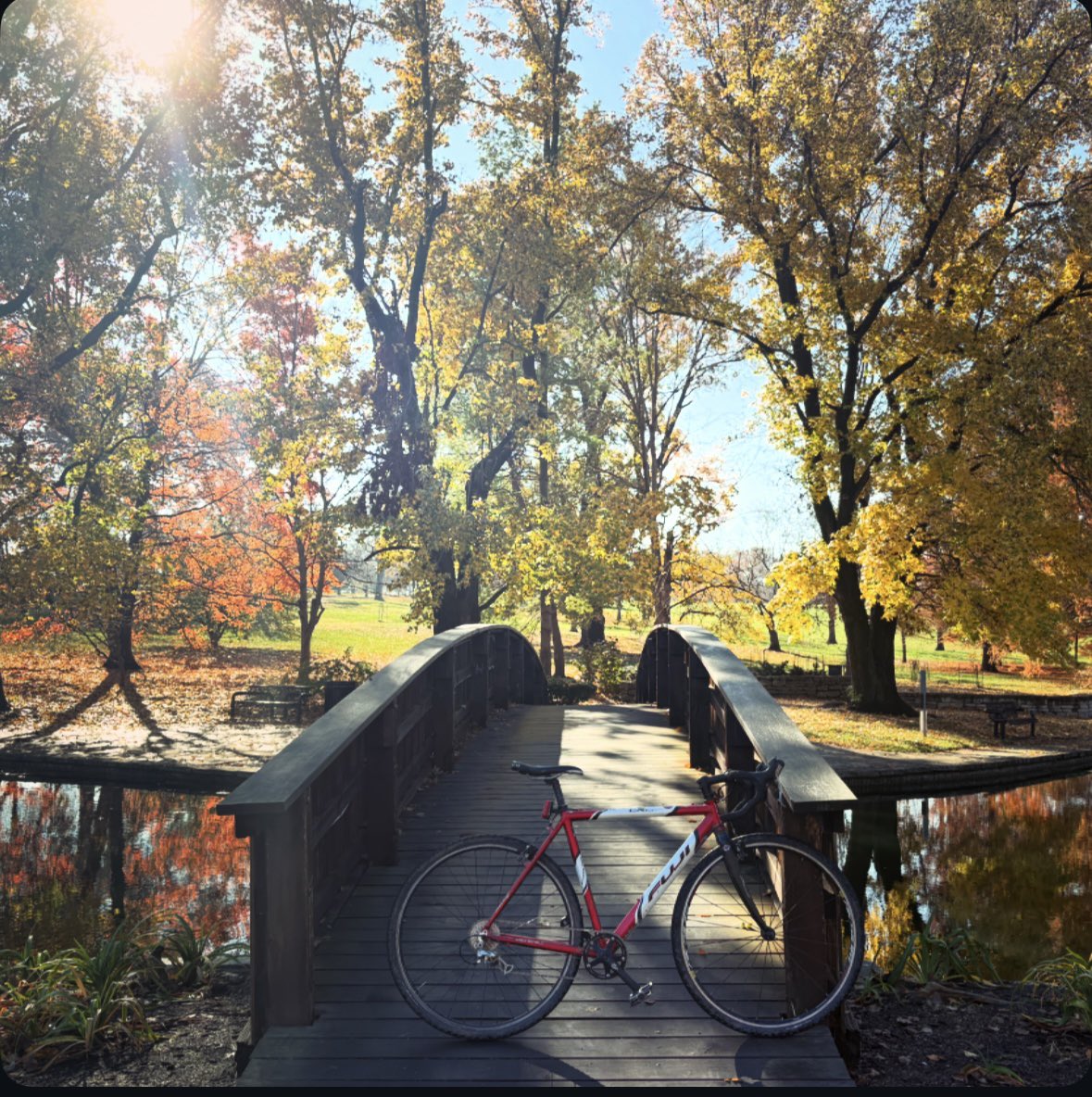 gwoodEDU's tweet photo. Trolley Trail 
#redfuji @FujiBikes #fujibikes https://t.co/suMniTmryS