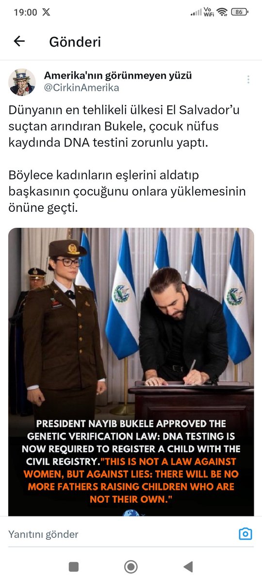 <a href="/CirkinAmerika/">Amerika'nın görünmeyen yüzü</a> Su adam ülkesi için feministliğin önünü kesen ilk lider bizimkilerde destek veriyor feministliğe sonra evlilikler neden azaldı diyor aile bakanı diye koyduğu kadına bakın :)