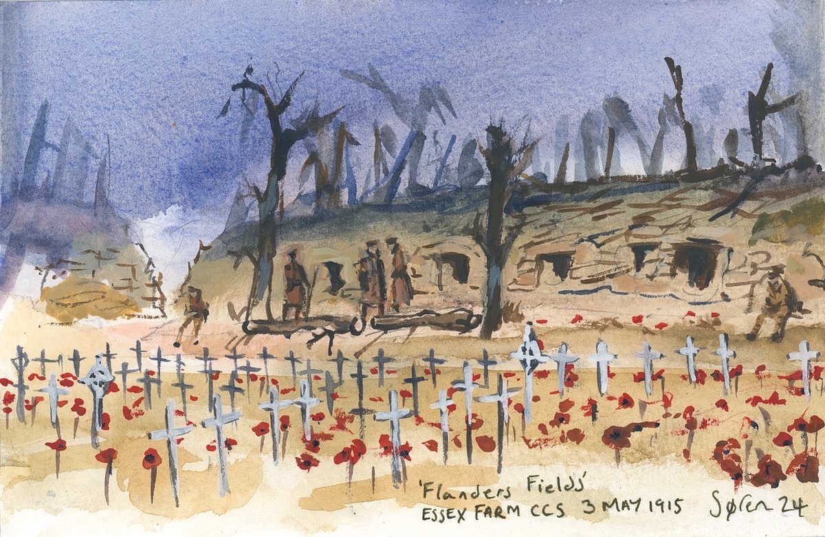 NJanagill's tweet image. #flandersfields #Ypres
#pen&amp;amp;ink #watercolour
#illustrationart #comicart #sacrifice
#dadsarmy #history 
art &amp;amp; illustrations direct from a artist that has previously exhibited at the Royal Academy sorenstudio.etsy.com/listing/167974…