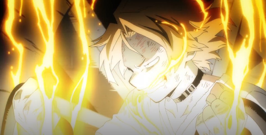 TechEwok_'s tweet image. These two found out that All For One destroyed one of Kyoka’s ears and decided to shoot him with a rail gun the size of truck