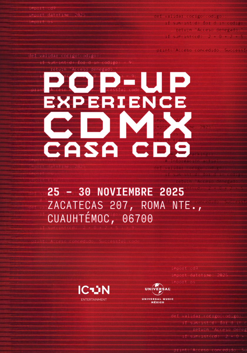 CD9's tweet image. BIENVENIDXS A LA CASA DE CD9 🏠 
registro: cd9.mx