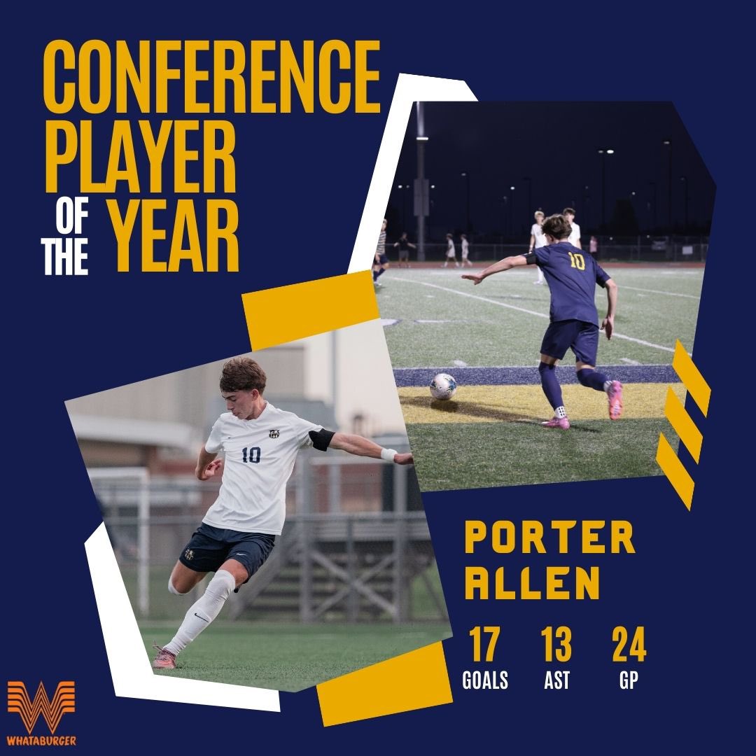 PORTER ALLEN CONFERENCE PLAYER OF THE YEAR‼️